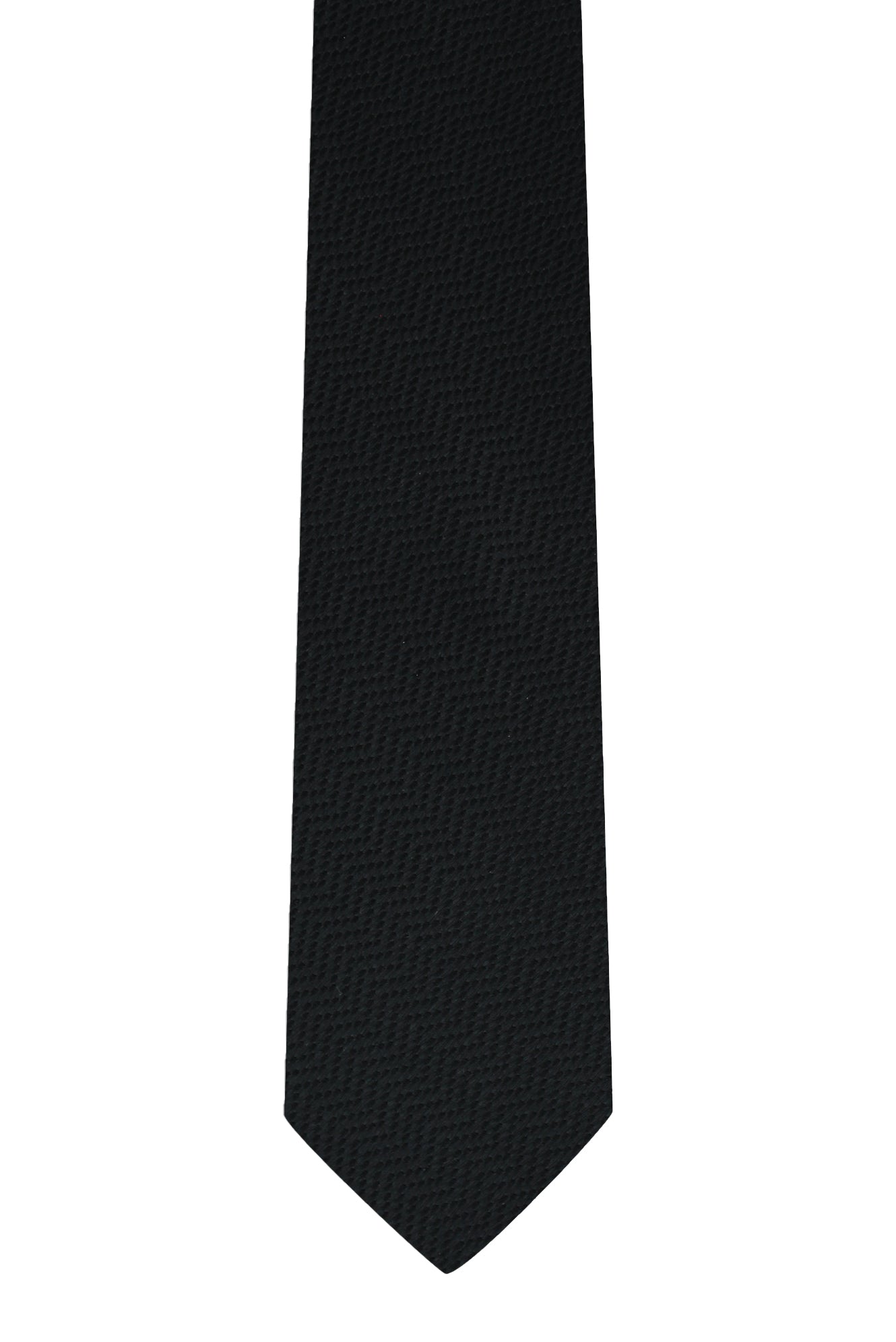 Siyah Desenli İtalyan İpek Kravat