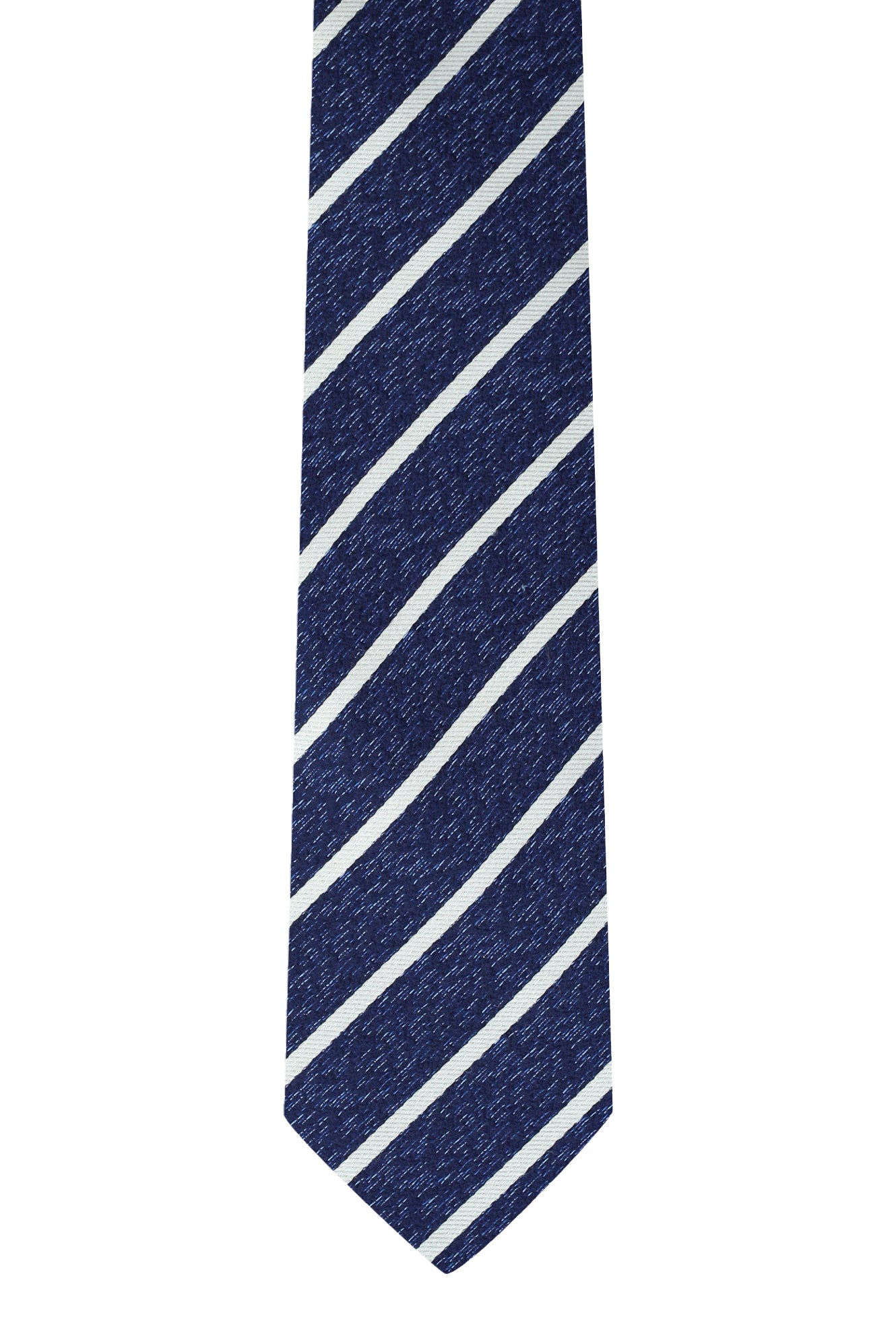 Mavi Desenli İtalyan İpek Kravat