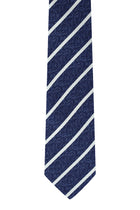 Mavi Desenli İtalyan İpek Kravat