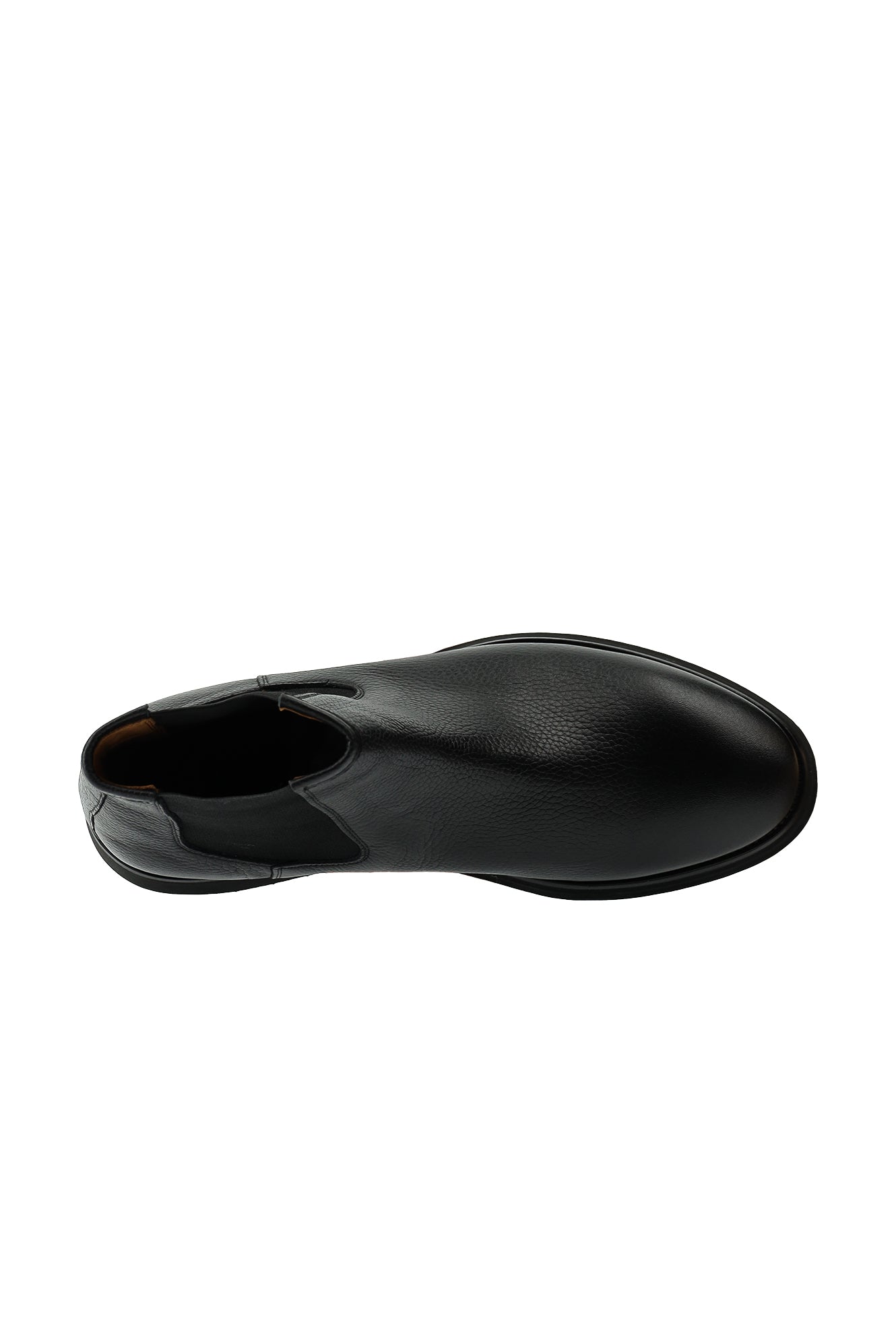 Siyah Deri Chelsea Bot