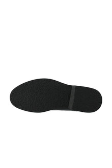 Siyah Deri Chelsea Bot