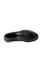 Koyu Kahve Deri Chelsea Bot