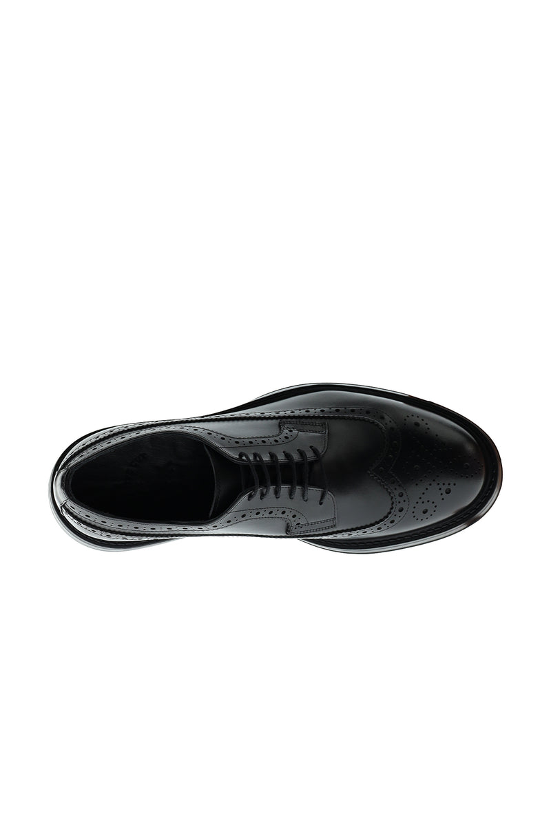 Siyah Casual Deri Ayakkabı