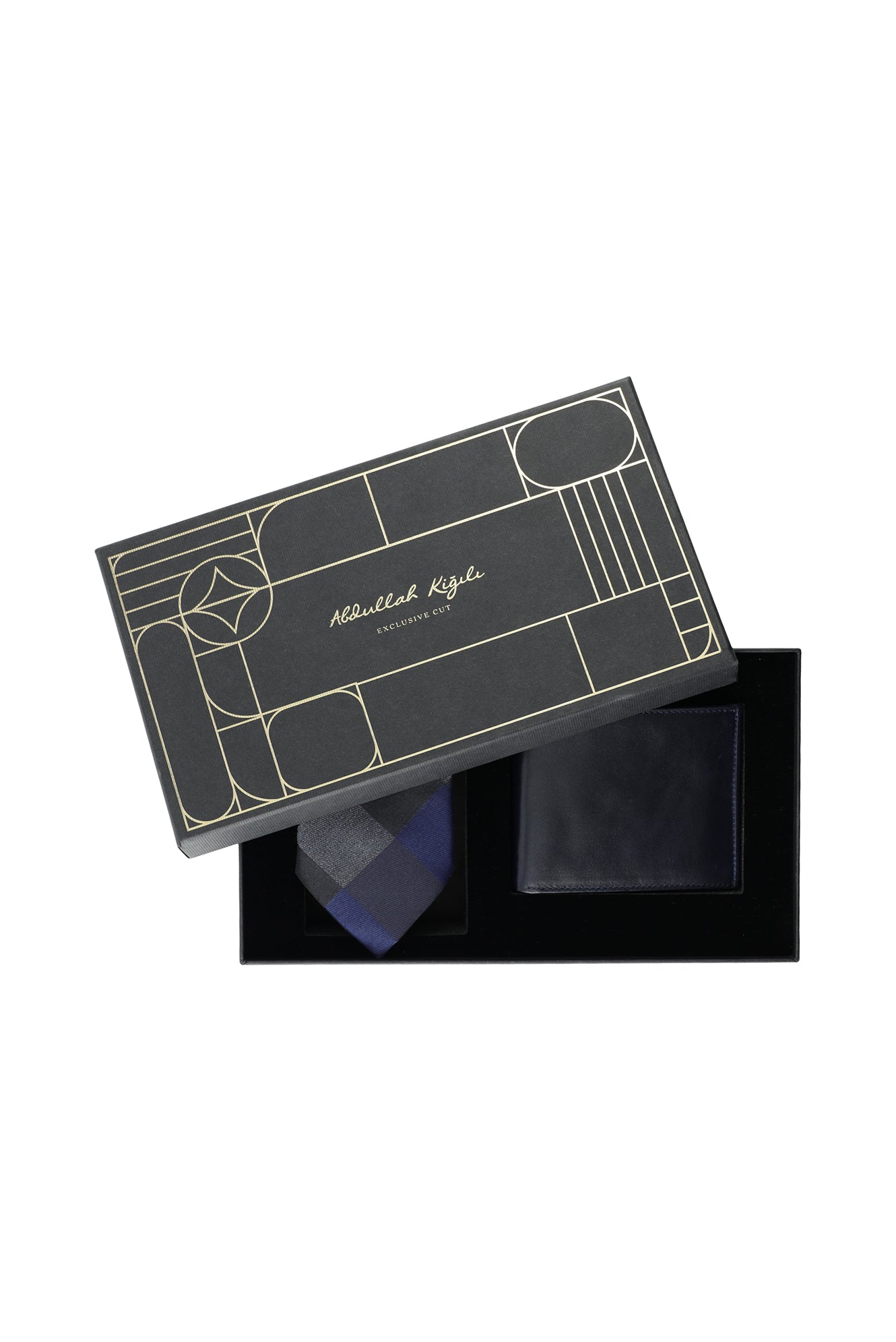 2'li Cüzdan & Kravat Hediye Kutulu Set