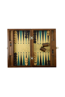 Çantalı Ahşap Tavla