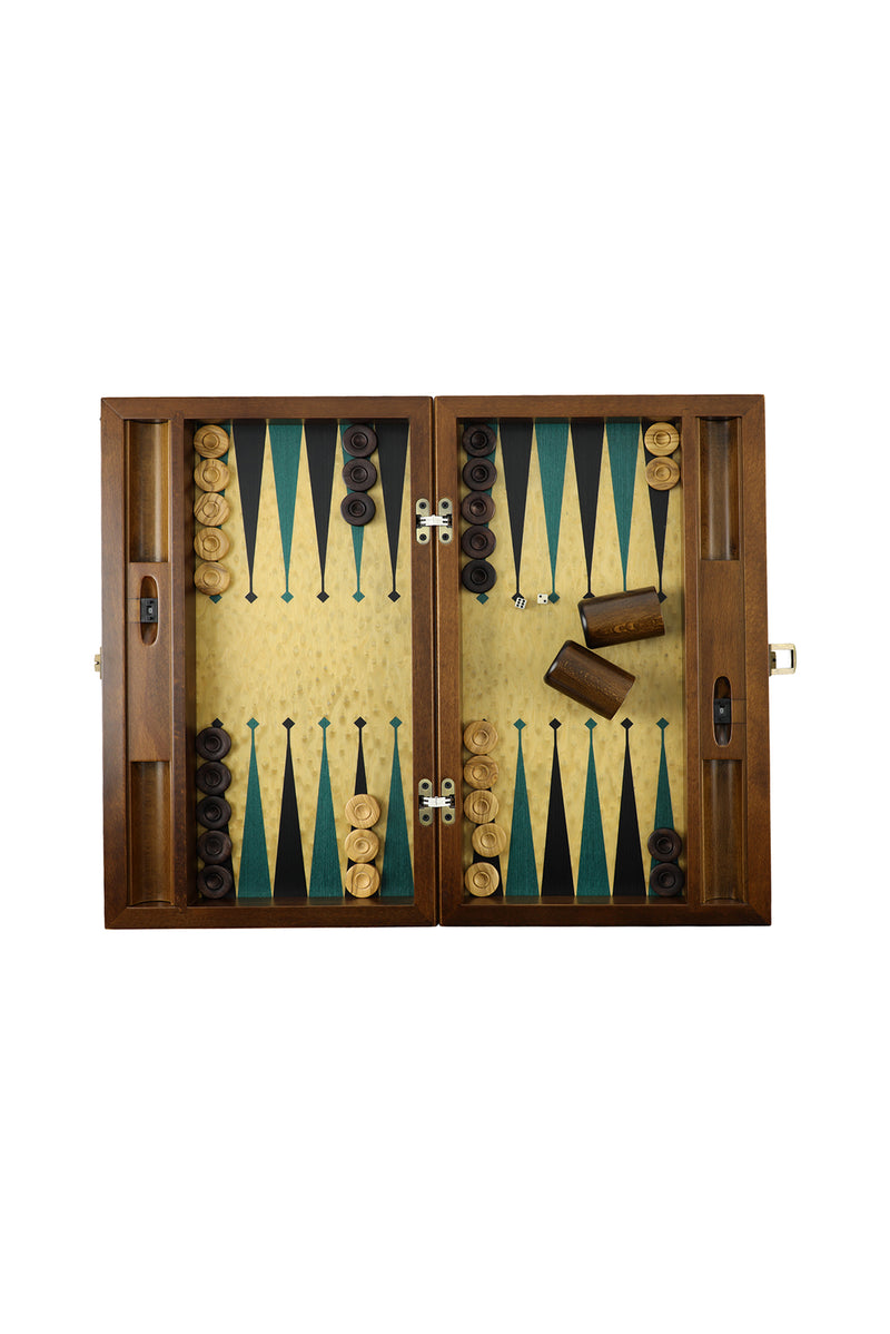 Çantalı Ahşap Tavla