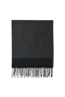 Açık Lacivert İtalyan Kaşmir Düz Atkı (37X180 CM)