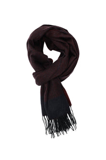 Şarap Bordo İtalyan Kaşmir Düz Atkı (37X180 CM)