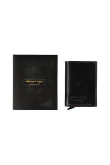 Siyah Mekanizmalı Deri Cüzdan