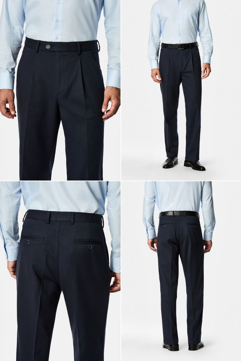 Mavi 6 Drop Regular Fit Standart Kesim İpek Yün Karışımlı Mono Yaka Desenli İtalyan Klasik Ceket