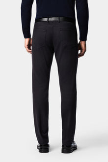 Koyu Füme Slim Fit Dar Kesim Lyocell Karışımlı 5 Cep Kanvas / Chino Pantolon