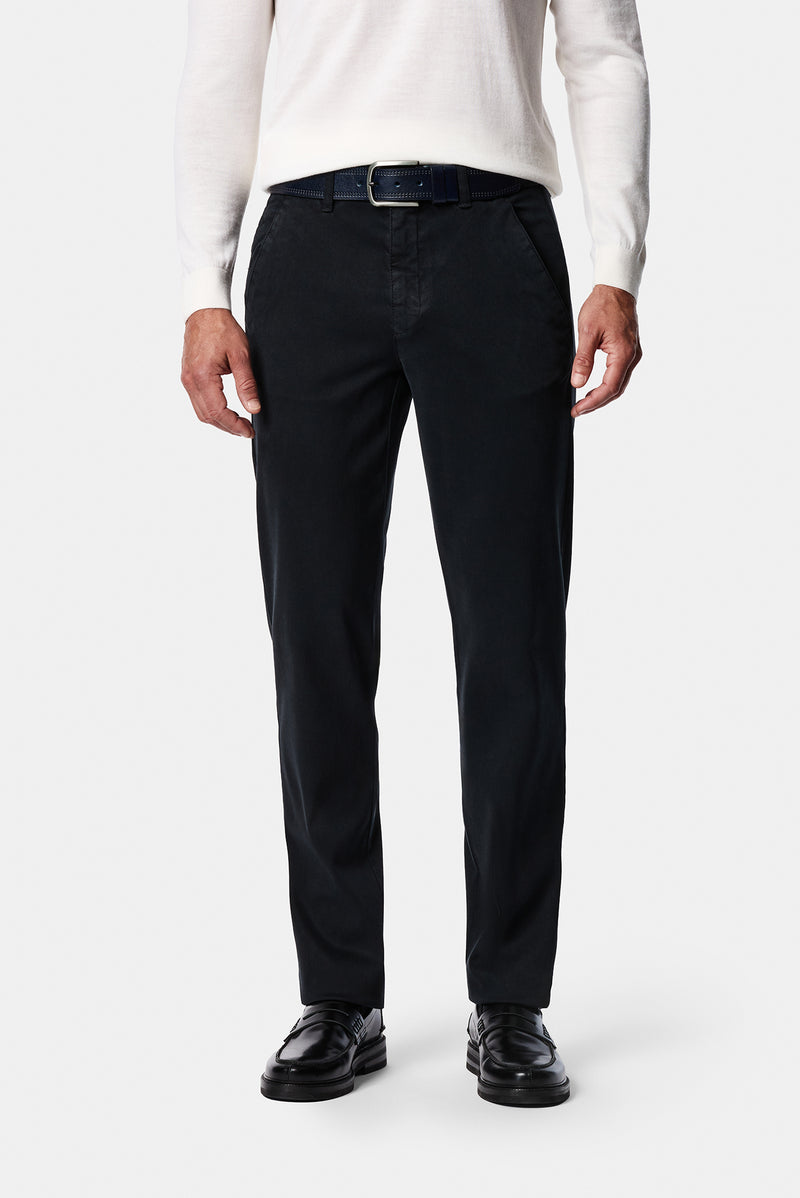 Koyu Antrasit Regular Fit Lyocell Karışımlı 5 Cep Casual Pantolon