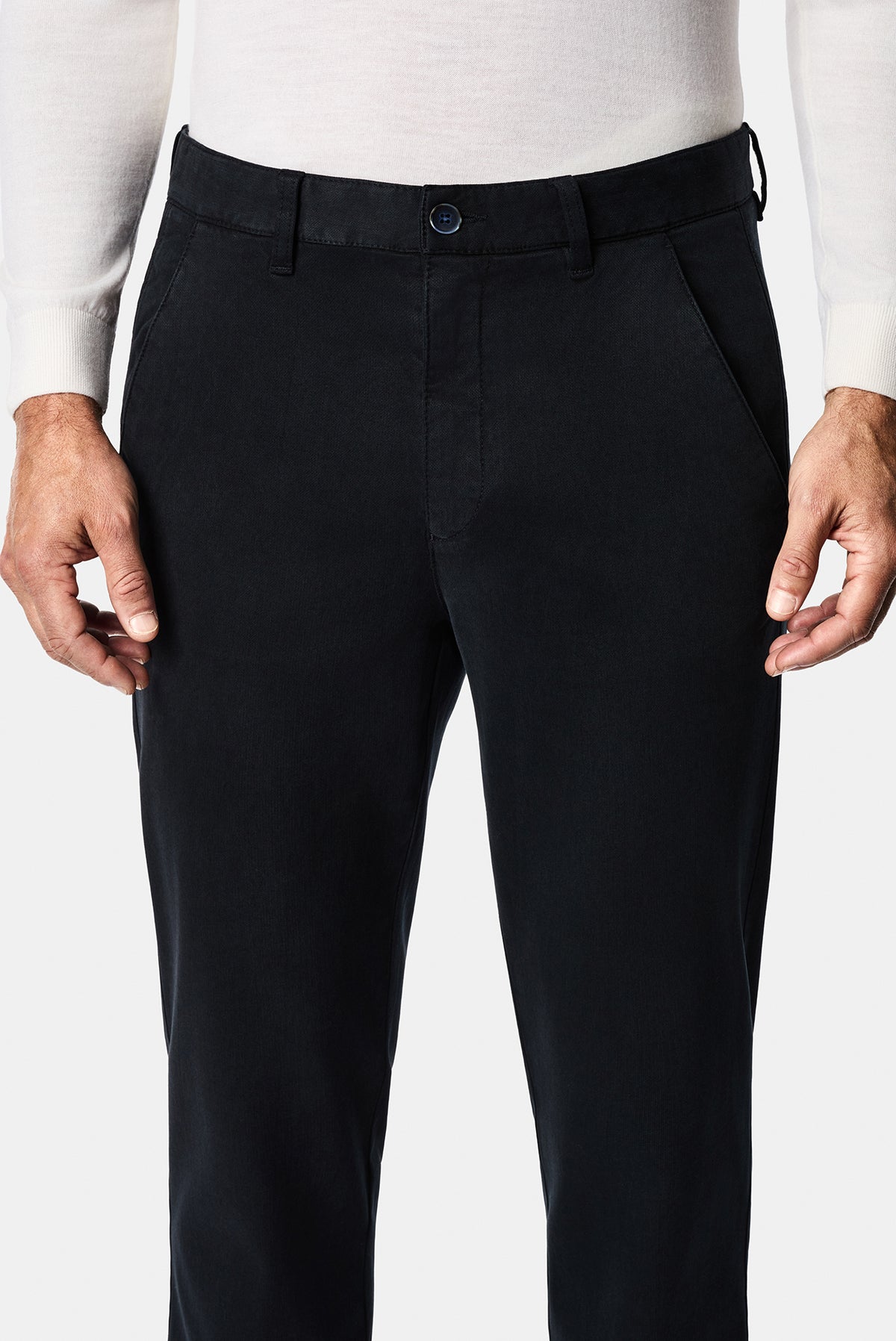 Koyu Antrasit Regular Fit Lyocell Karışımlı 5 Cep Casual Pantolon