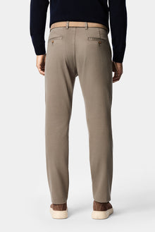 Koyu Vizon Regular Fit Lyocell Karışımlı 5 Cep Casual Pantolon