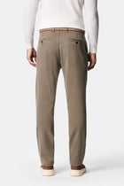 Orta Haki Relaxed Fit Lyocell/Pamuk Spor Pantolon