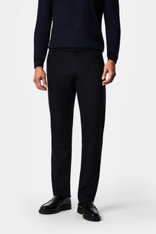 Koyu Lacivert Regular Fit Lyocell Karışımlı 5 Cep Casual Pantolon