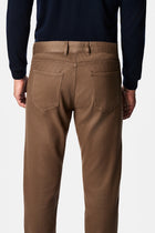 Koyu Bej Regular Fit Lyocell Karışımlı 5 Cep Casual Pantolon