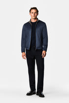 Koyu Lacivert Regular Fit Dik Yaka Mont
