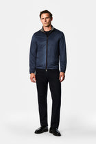 Koyu Lacivert Regular Fit Dik Yaka Mont