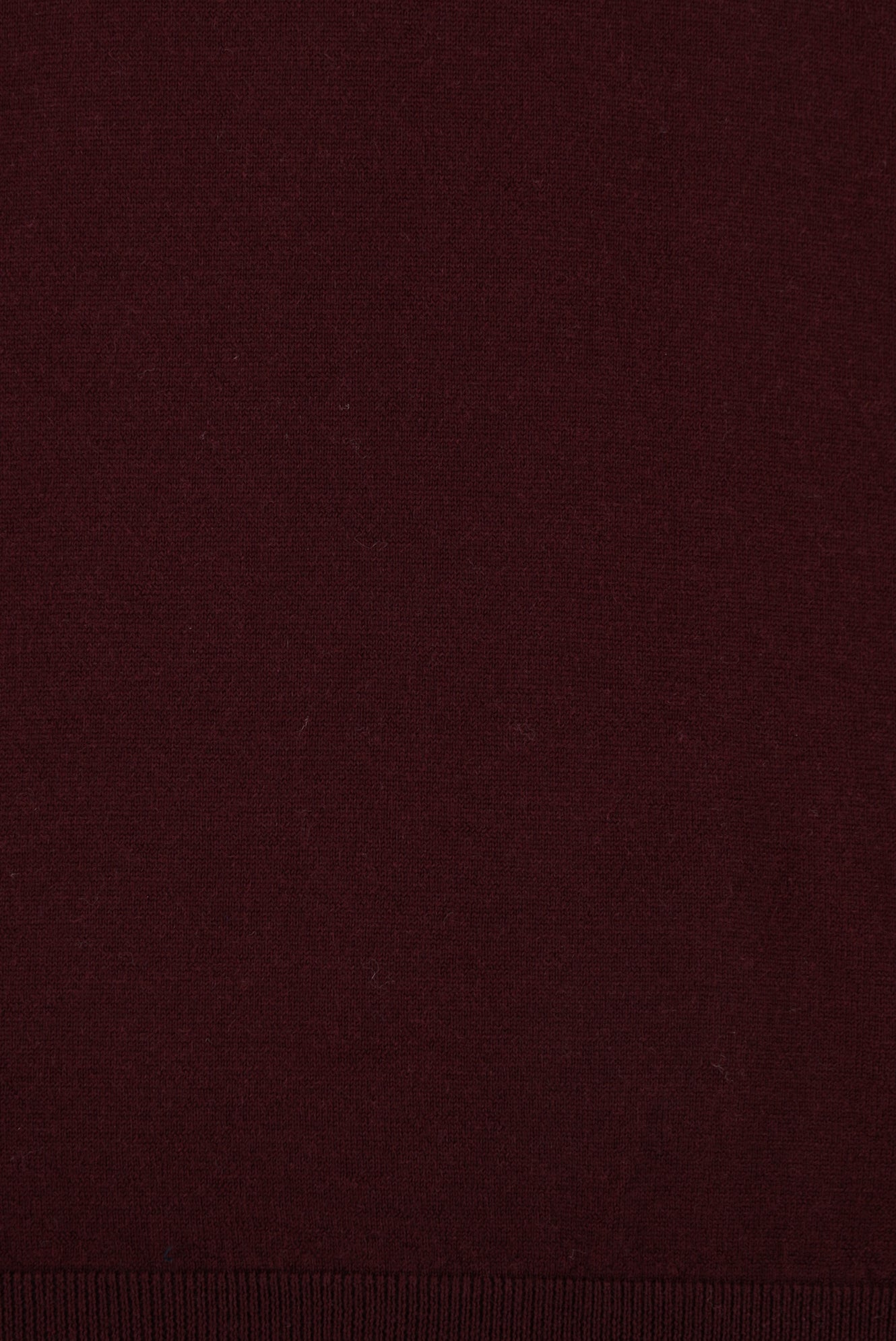 Koyu Bordo Polo Yaka Regular Fit Yün Triko Kazak