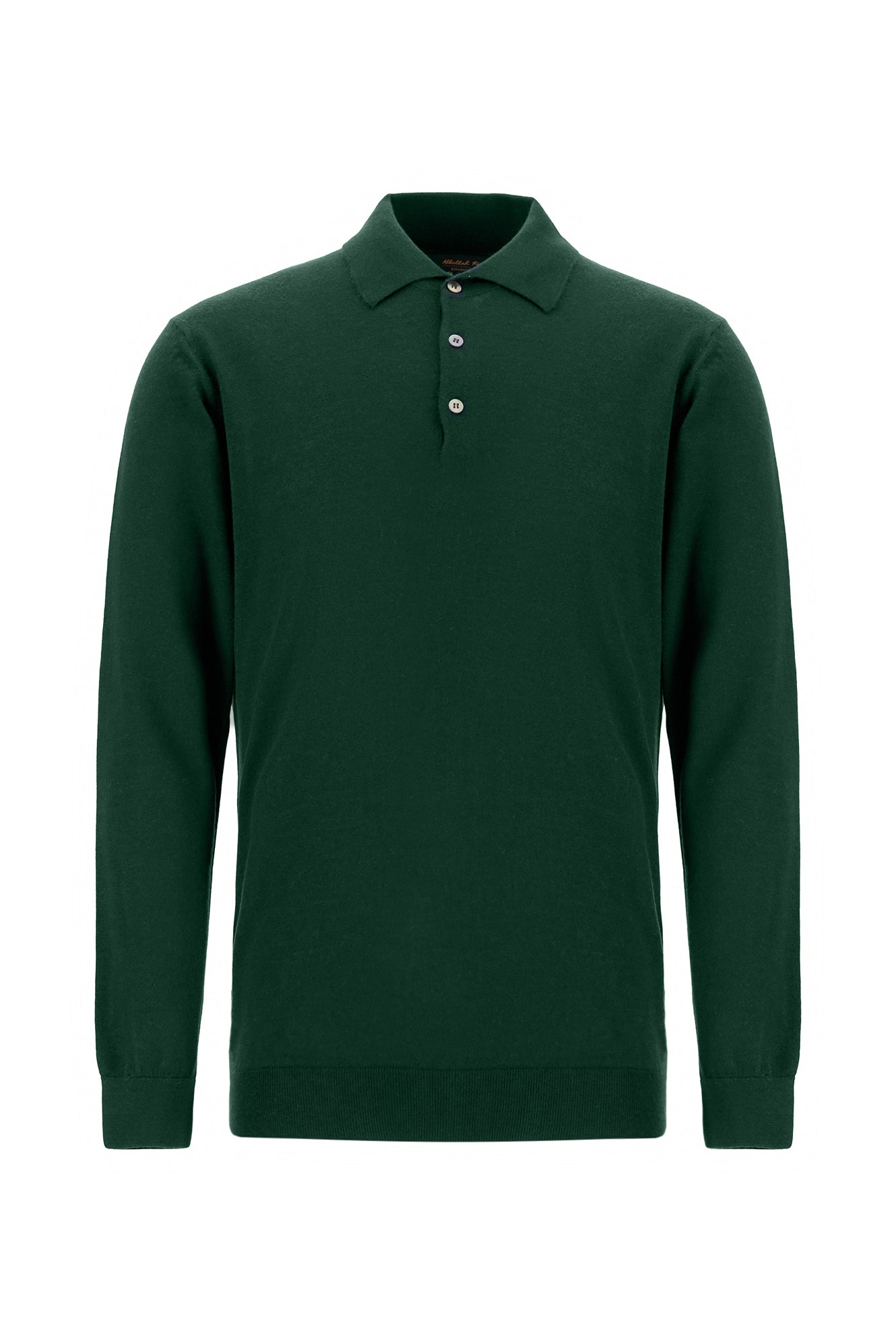 Nefti Polo Yaka Regular Fit Dü?meli Nak??l? Yün Triko Kazak-Abdullah Ki??l?