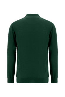 Nefti Polo Yaka Regular Fit Yün Triko Kazak