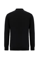 Siyah Yarım Balıkçı Yaka Regular Fit Yün Triko Kazak