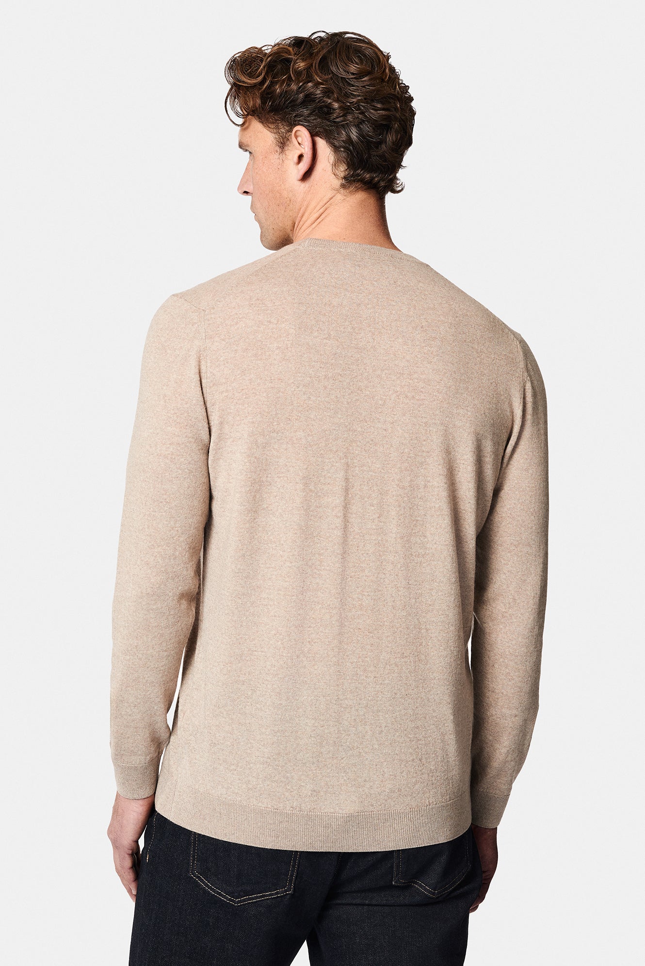 Orta Vizon Bisiklet Yaka Regular Fit Yün Triko Kazak-Abdullah Ki??l?