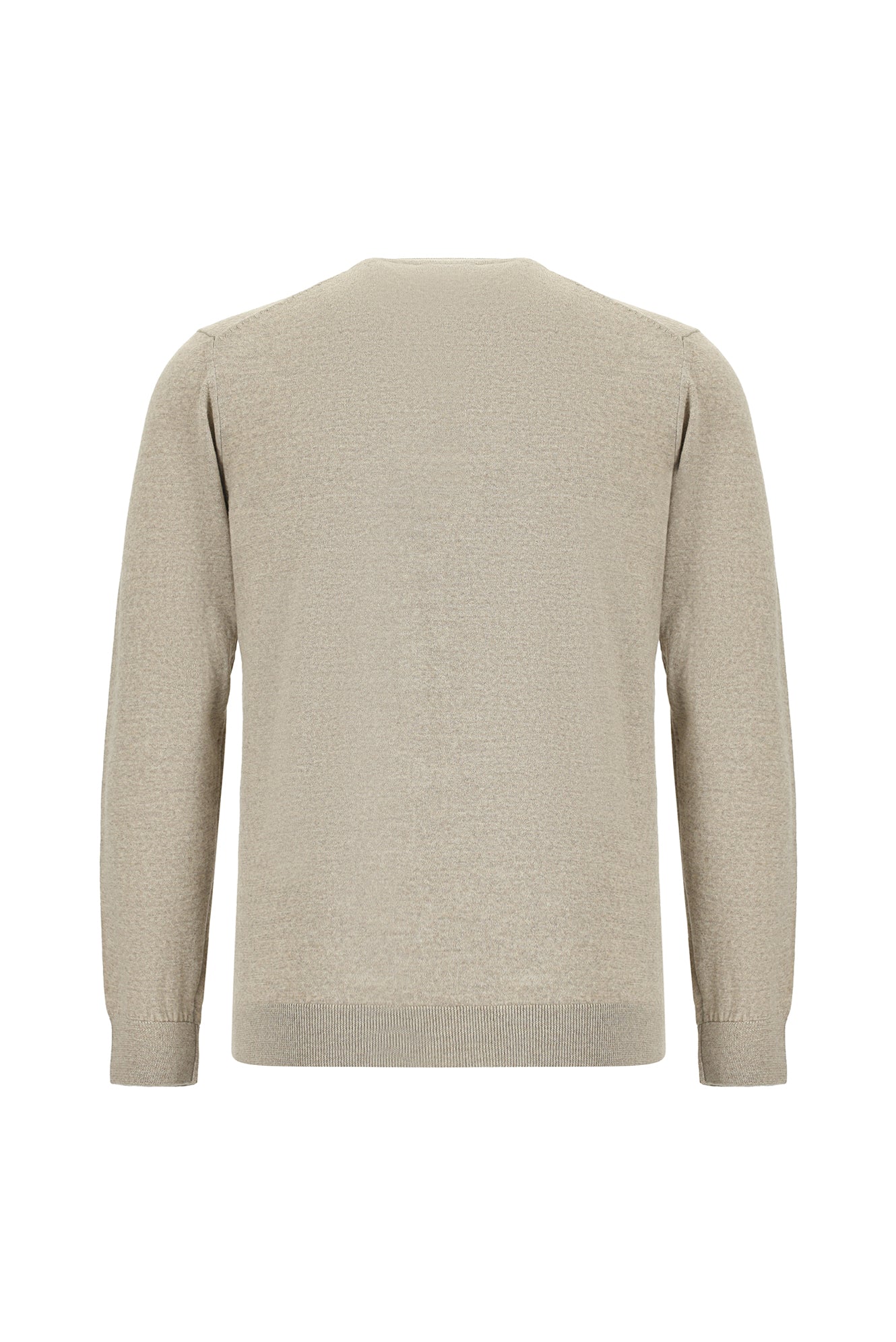 Orta Vizon Bisiklet Yaka Regular Fit Yün Triko Kazak-Abdullah Ki??l?