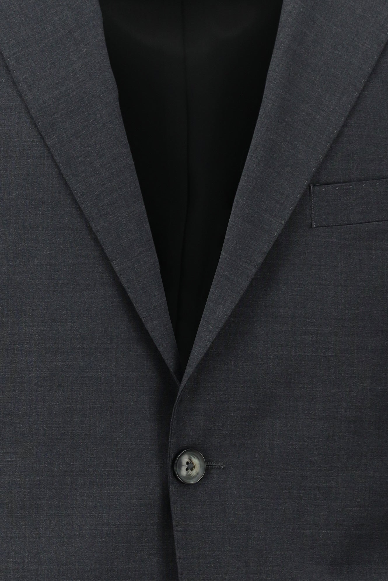 Koyu Füme Regular Fit Yünlü Beli Lastikli İpli Takım Elbise