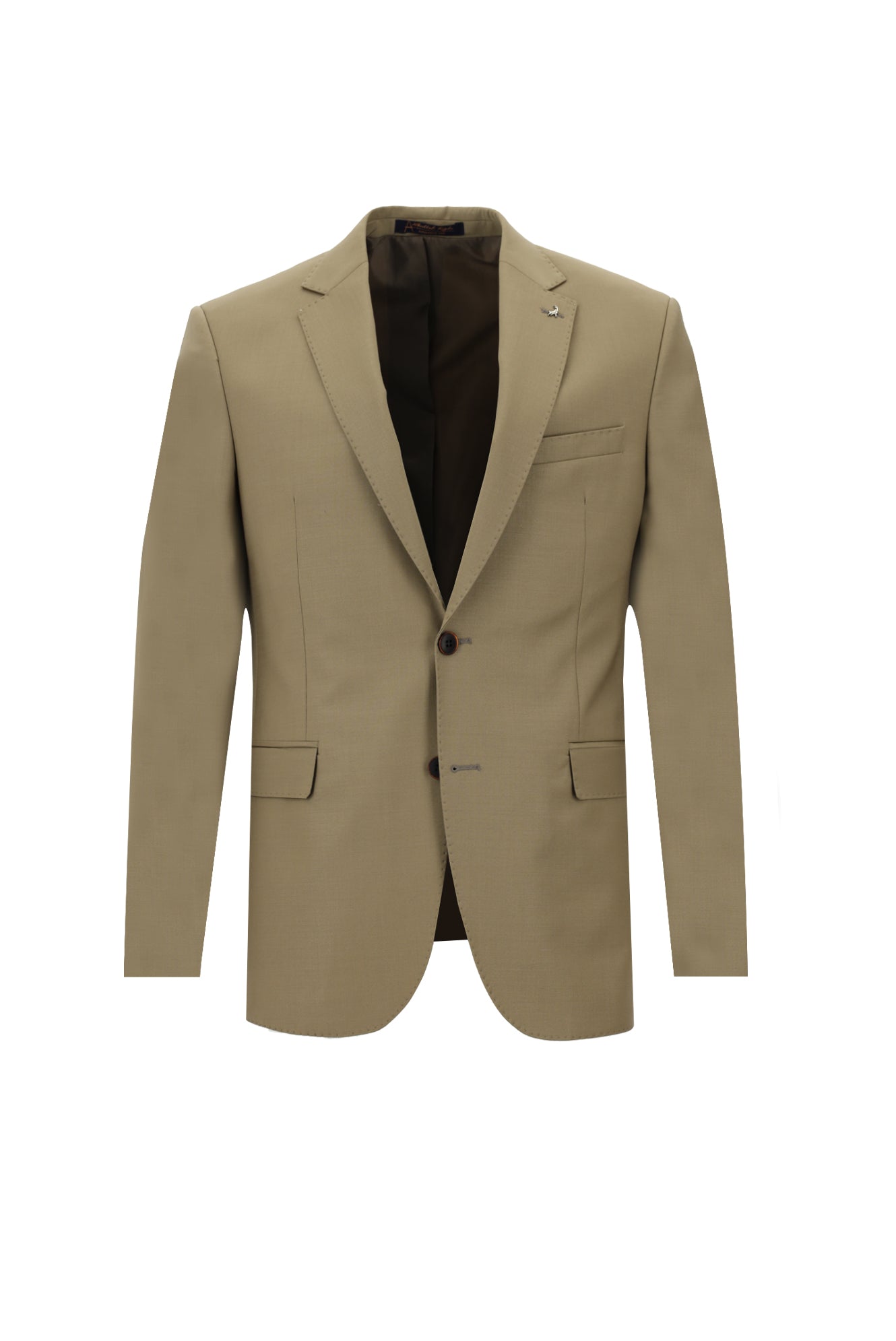 Orta Vizon Slim Fit Dar Kesim Yünlü Klasik Takım Elbise