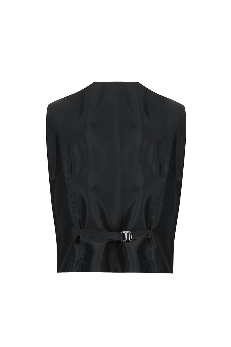 Asker Haki Regular Fit Kombinli Yelekli Yünlü Keten Takım Elbise