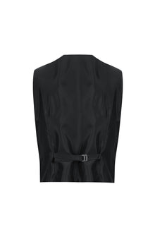 Koyu Bordo Slim Fit Dar Kesim Kombinli Yelekli Yünlü Keten Takım Elbise