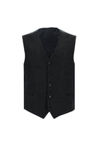 Açık Kahve  Relaxed Fit Rahat Kesim Kombinli Ekose Yelekli Takım Elbise