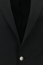 Siyah Regular Fit Yünlü Klasik Blazer Ceket
