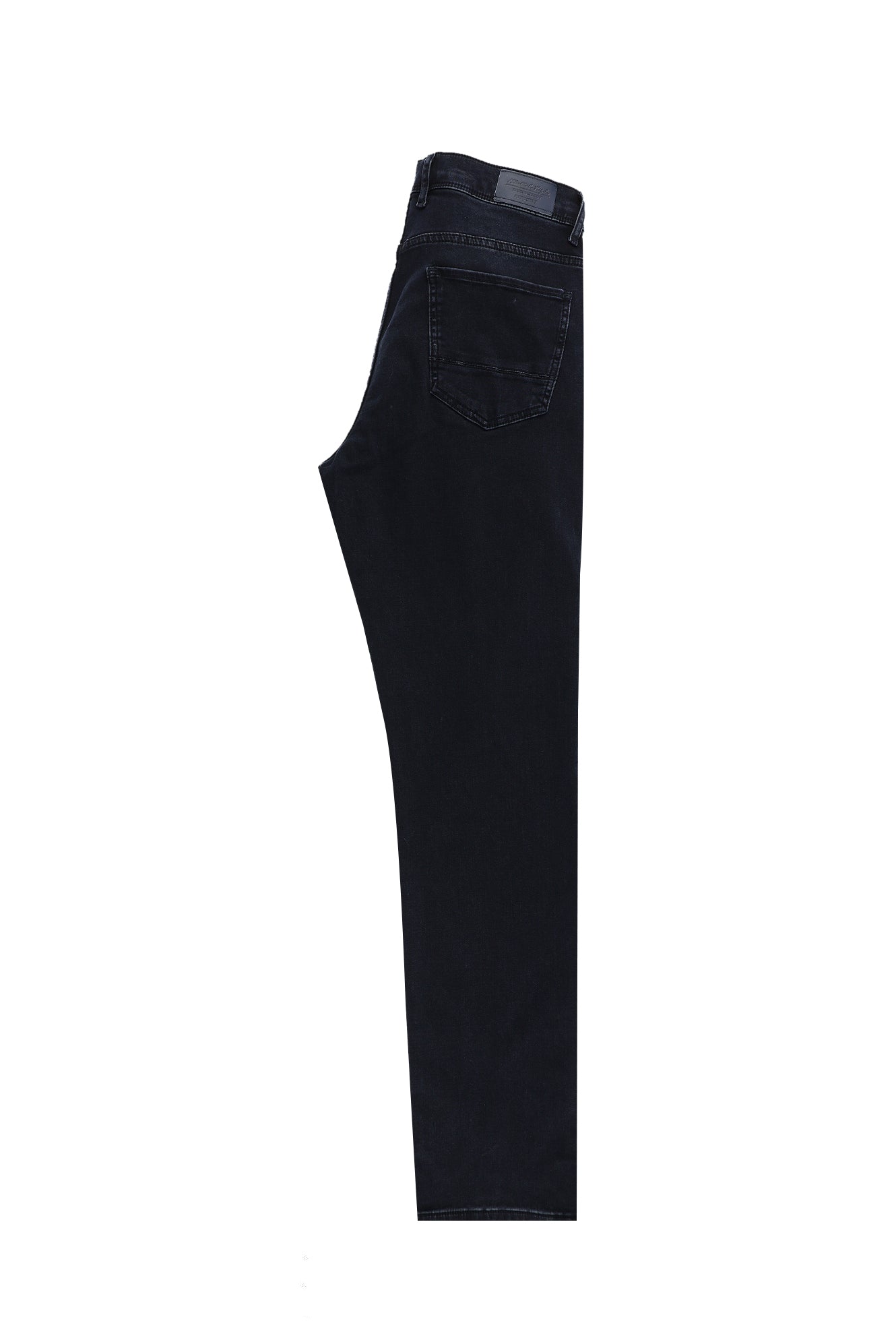 Koyu Lacivert Regular Fit Standart Kesim Likral? Denim Pantolon-Abdullah Ki??l?