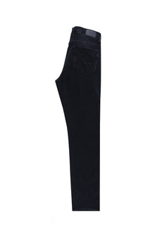 Koyu Lacivert Regular Fit Standart Kesim Likral? Denim Pantolon-Abdullah Ki??l?