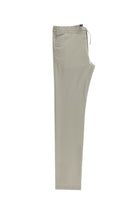 Açık Vizon Slim Fit Dar Kesim Beli Lastikli İpli Likralı Klasik Kumaş Pantolon