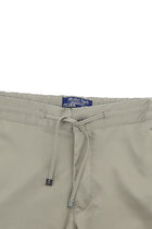 Açık Vizon Slim Fit Dar Kesim Beli Lastikli İpli Likralı Klasik Kumaş Pantolon