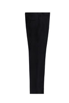 Siyah Lacivert 6 Drop Regular Fit Standart Kesim Yünlü Klasik Kuma? Pantolon-Abdullah Ki??l?