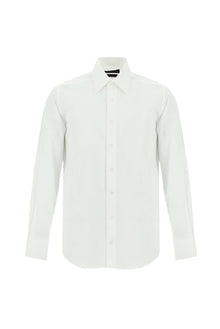 Beyaz Uzun Kol Slim Fit Dar Kesim Klasik Pamuk Gömlek