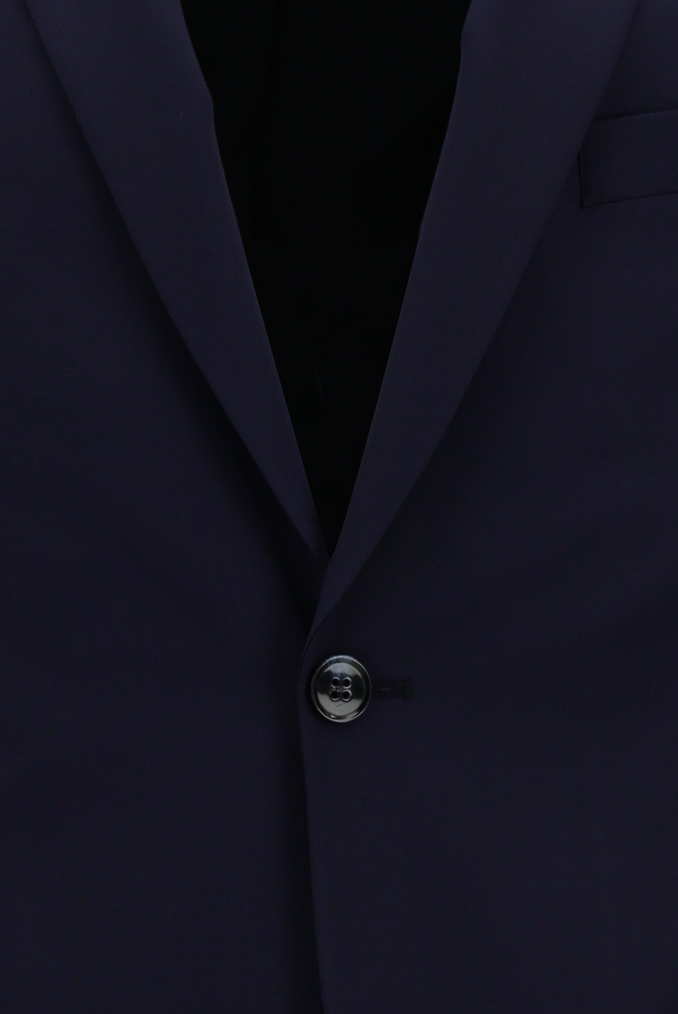 Koyu Lacivert Regular Fit Çantalı Flex Suit Yünlü Klasik Takım Elbise