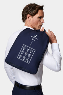 Koyu Lacivert 4 Drop Relaxed Fit Rahat Kesim Çantalı Flex Suit Yünlü Takım Elbise