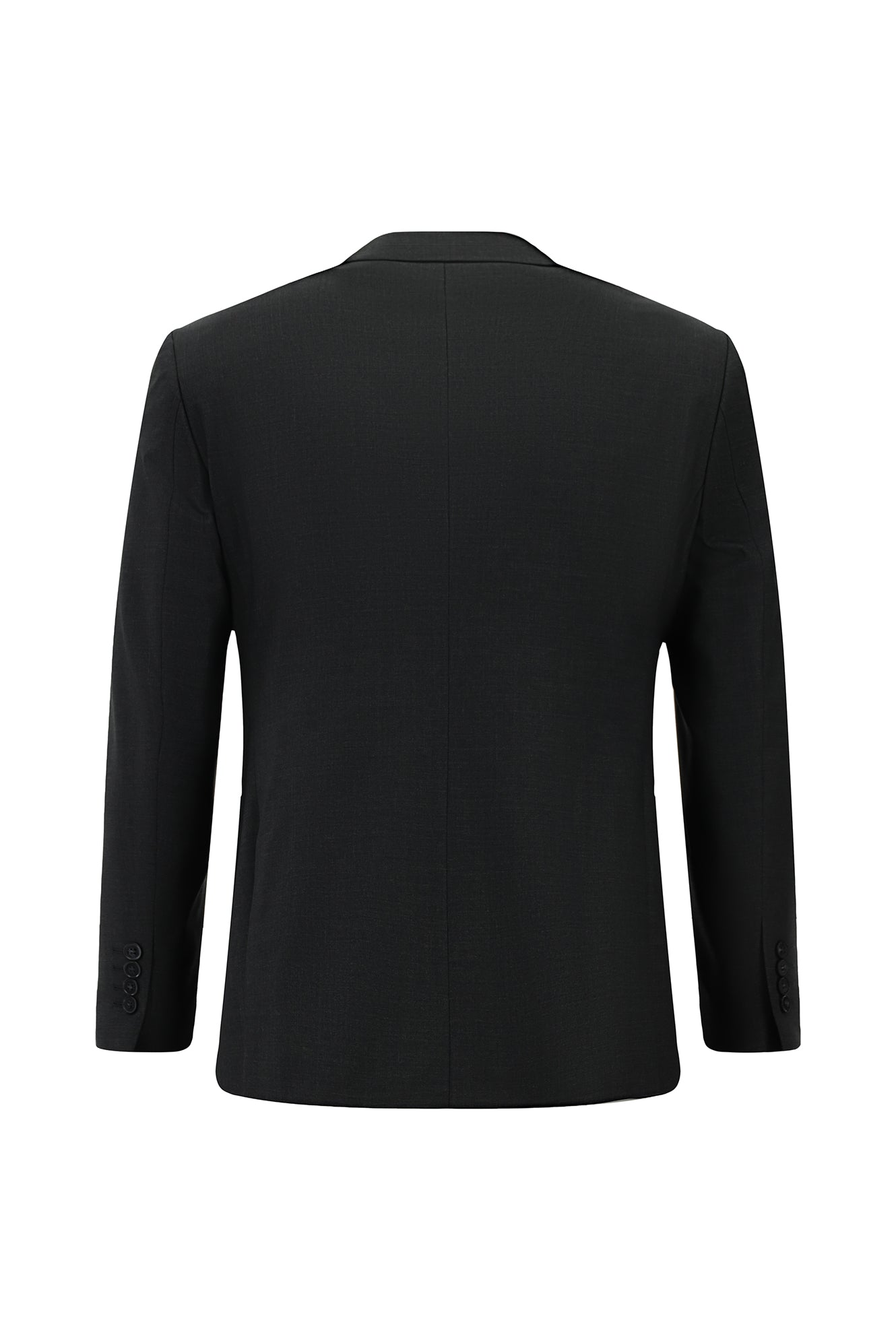 Koyu Füme Slim Fit Dar Kesim Çantalı Flex Suit Yünlü Klasik Takım