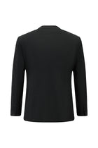 Koyu Füme Slim Fit Dar Kesim Çantalı Flex Suit Yünlü Klasik Takım