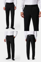 Siyah 6 Drop Regular Fit Standart Kesim Takım Elbise