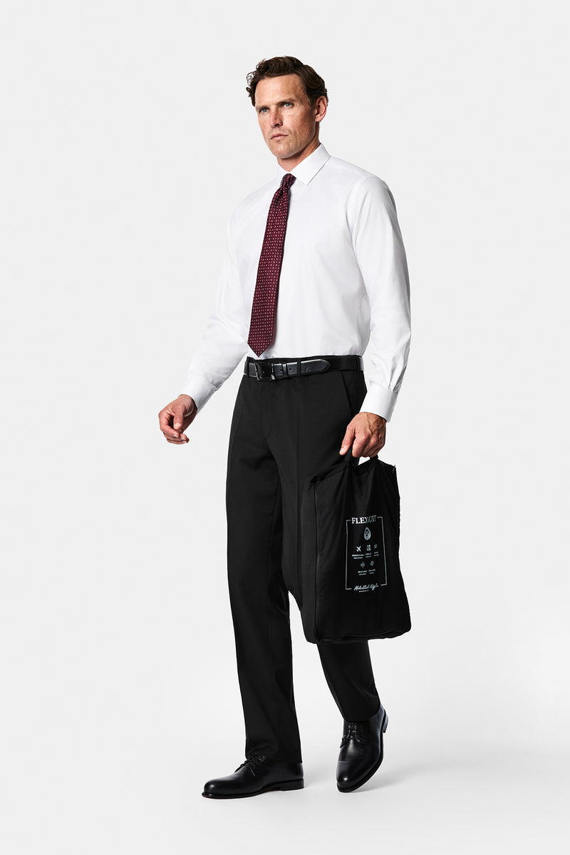 Siyah 7 Drop Slim Fit Dar Kesim Takım Elbise