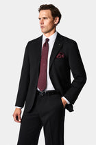 Siyah 6 Drop Regular Fit Standart Kesim Takım Elbise