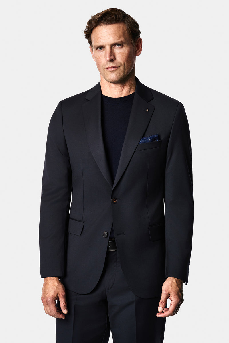 Koyu Lacivert 6 Drop Regular Fit Standart Kesim Takım Elbise