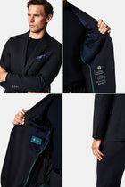 Koyu Lacivert 7 Drop Slim Fit Dar Kesim Takım Elbise